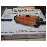 COPPER CHEF ELECTRTC SKILLET