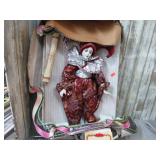 PORCELAIN JESTER DOLL