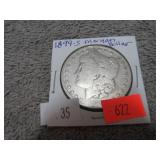 1899-S MORGAN SILVER DOLLAR COIN