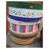 3-- DECORATED CHEESE BOXES