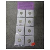 8-- UNCIRCULATED ROOSEVELT DIMES