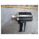 VHS CAMERA, TV LENS & 8MM MOVIE CAMERA