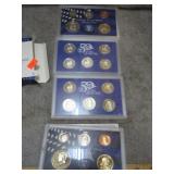 2001 & 2002 U.S. MINT PROOF COIN SETS