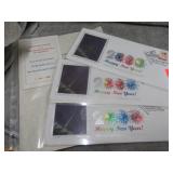 2000 HAPPY NEW YEAR CACHET & CSA POSTAGE STAMP