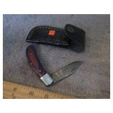 CUSTOM DAMASCUS POCKET KNIFE
