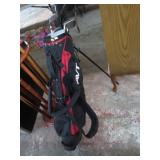 GOLF CLUBS & BAG