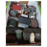 "H O" MODEL TRAIN BUILDINGS