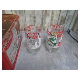 6-- COCA COLA POLAR BEAR GLASSES