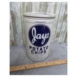 JAYS POTATO CHIP TIN