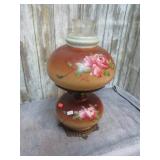 VINTAGE EAGLE GONE WITH THE WIND OIL LAMP