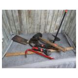 AUGER, TIE DOWN, PICK HEAD, ETC