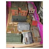 "H O" MODEL TRAIN BUILDINGS