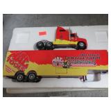 DIECAST MAC TOOLS RACE CAR HAULER