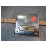 FIRST NATIONAL BANK COIN BANK
