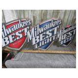MILWAUKEES BEST BEER SIGN
