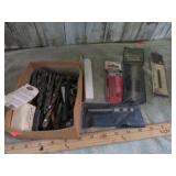 ASSORTED DRILL BITS, ETC
