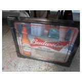 BUDWEISER BEER SIGN MIRROR