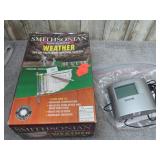 RAIN GAUGE & THERMOMETER