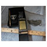 ZIPPO HARLEY DAVIDSON LIGHTER, CASE, PEN & KNIFE