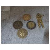 MILITARY CHALLENGE TOKENS