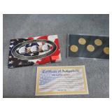 2002 GOLD EDITION STATE QUARTER SET