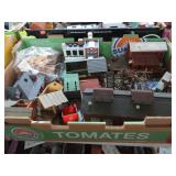 "H O" MODEL TRAIN BUILDINGS