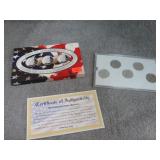 2001 PLATINUM EDITION STATE QUARTER SET