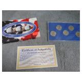 2001 PHILADELPHIA MINT EDITION STATE QUARTER SET