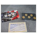 2001 GOLD EDITION STATE QUARTER SET
