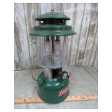 COLEMAN 220K CAMPING LANTERN -- LIKE NEW