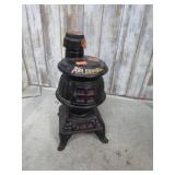 EZRA BROOKS POT BELLY STOVE BOTTLE