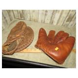 VINTAGE BASEBALL GLOVES