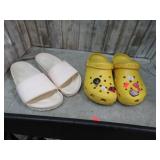 CROCKS & BIRKENSTOCK SHOES -- 4 / 6 & 36