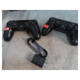 2-- PLAYSTATION CONTROLLERS