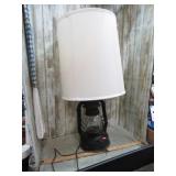 KEROSENE LANTERN TABLE LAMP
