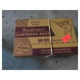 2-- EMPTY WILLIAMS CARTRIDGE BOXES