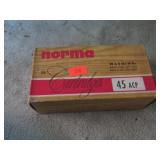 EMPTY 45 ACP NORA BOX