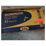 20-- PRIMED 43 MAUSER ? CASES