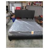 QUEEN BED FRAME & BOX SPRING
