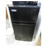 DORM SIZE REFRIGERATOR with MICROWAVE ATTACHED