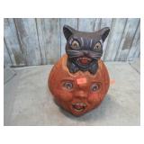 CERAMIC JACK-O-LANTERN HALLOWEEN DECOR