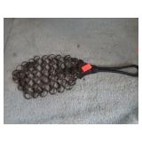 ANTIQUE CHAIN MAIL POT SCRUBBER