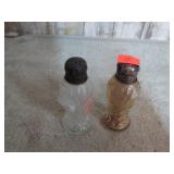 VINTAGE S&P SHAKERS W/ STERLING SILVER TOPS