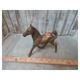 BRASS HORSE FIGURINE