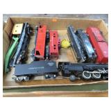 AMERICAN FLYER 300AC ENGINE, TENDER & CARS