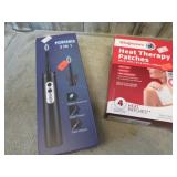 ELECTRIC TOOTHBRUSH / WATER FLOSSER & HEAT PATCHES