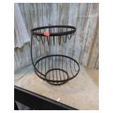 2 TIER FRUIT BASKET