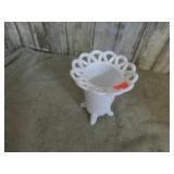 MILK GLASS VASE
