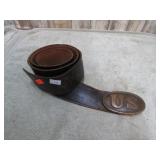 U.S. CIVIL WAR RE-ENACTORS BELT & BUCKLE