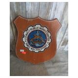 U.S. NAVY PUBLIC WORKS PLAQUE